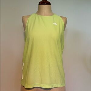New Adidas OTR Singlet Running Tank size Small pulse Lime Running Carrera